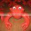 Inflatable red shrimp crawfish model for promotions