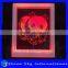 Creative Room Decoration Cute Panda 3D Photo Frame LED 7 Colors Flashing Desk Night Light