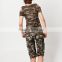 Hot sale custom camo shirt and pants for women girls shirt and pant pieces