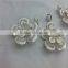 fashion silver flower jewelry 925 silver plating hot sell popular silver jewelry
