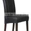 HC-D014 best best sale black leather dining chair