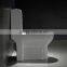 Decorative hotel used S-trap European style porcelain toilet seat