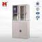 upper sliding glass door metal file cabinet/steel filing cabinet