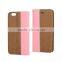 wood flip wallet leather cell mobile smart phone case cover for Alcatel flash 3 2 one touch pop star 3 5 fierce xl pixi 3 4.5