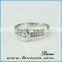 Promotion 2015 Fashion High Quality Magic Cube Zircon Ring Micro Pave Ring Set beautiful diamonds ring