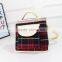 Ladies handbag manufacturers plaid handbag