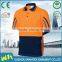 wholesale sport wear polo shirt reflective safety working shirt customed sport wear safety polo shirt