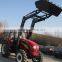 110hp and 120hp farm agricultural tractors with 4 in 1 front end loader