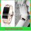 Golden Luxury Smart Watch D8 fashion Bluetooth bracelet for girl