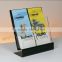 acrylic leaflet brochure holder/acrylic flyer holder