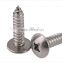 din968 self tapping screw/cross pan head self tapping/stainless steel din968