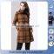 2016 fashion ladies england plaid dress women winter double breasted coat