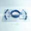 blue 12 ports LC/UPC G657A1 0.9mm LSZH fiber optic pigtail