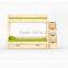 Hot selling latest design solid wood material kids bunk bed