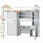 School Furniture Heavy Duty Double Bed Designs Metal Loft Beds