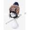 2014 new product Wholesale china manufacture OEM CUSTOM LOGO winter warm women multicolor acrylic beanie hat and cap