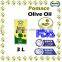 3L Pomace Olive Oil with Kosher Certification, 100% Pomace Olive Oil in Mtallic Tin.