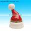 Handpainted Santa Claus Hat glazed Christmas Box hanging Ornament