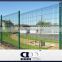 High-quality Galvanized PVC/polyester powder coated welded mesh fence with I shape post