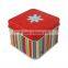 square coffee tins