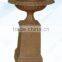 Trade Assurance big black cast iron garden pot,garden big pots,garden flower pots