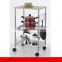 Chrome 3-Tier Wire Kitchen Cart Microwave Stand