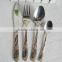 Silver spoon fork knife cutlery set with low price