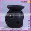 Factory direct sale matt black ceramic oil burner