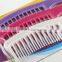 Staggered comb with hanging hole/3PC Plastic hair brush