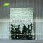 GNW FLW1507002 Artificial Hydrangea And Rose Wedding Party Backdrop Wall For Bridal Exhibition