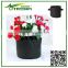 Horticultural nonwoven fabric plant pot