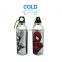 Alumium water bottle cold color changing in Shenzhen factory