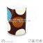 Assorted color decal coffee mugs china mugs