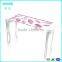 Wholesale round acrylic tables,lucite coffee table, acrylic furniture with colorful base