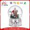 Christmas snow globe with Christmas Santa