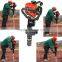 Handheld Petrol Powered Guardrail Fence Piling Hammer Machine Portable Gasoline Excavator Post Driver