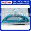 46*23CM 5pcs/set Camber Shape Velvet Flocking Clothes Hanger as Customized Colour