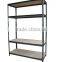 painting black Steel Storage Rack 5 Adjustable Shelves