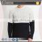 wholesale crew neck color block rib-knit cuff custom men pullover brand sweaters