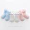 Cotton Baby Socks Solid Lace Newborn Boy Girl Loose Floor Anti-slip Infant Socks