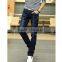 New Designer Men Long Straight Slim Denim Pants For Sale