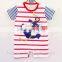 baby jumpsuit print cartoon animal summer short sleeve romper set