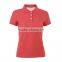 Hot Sale Custom New Design Collar Blank Plain Polo T Shirts For Women