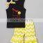 Wholesale in China baby girls Tank & Ruffle Shorts Set new model kids beautiful clothes