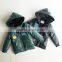 Wholesale nylon soft with full zipper kids boys jacket with a hood