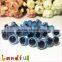 10mm Glitter Metallic Colored Sky Blue Crochet Toy Safety Eyes