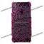 Hollowed Flower Pattern Plating Hard Case For iPhone 5