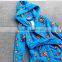 Custom Funny Terry Bathrobe with animal hoods kids from Guangzhou factory