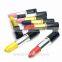 lip stick metal smoking pipe / mish black red lip stick metal creative metal smoking pipe /fancy smoking pipe snuff bottle