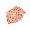 Gold Metallic Polka Dot Pom Pom Baby Girls Shorts,Toddlers Pom Poms,Little Girls polka dots shorts